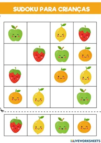 Sudoku para crianças