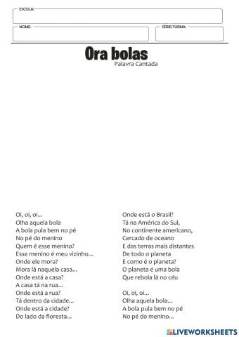 Ora bolas