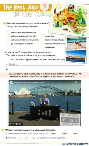 The Best Job in the World (part 3)