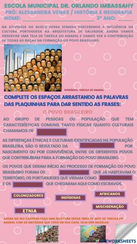 A formação do povo brasileiro