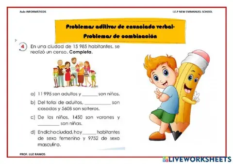 PAEV- Problemas de combinación