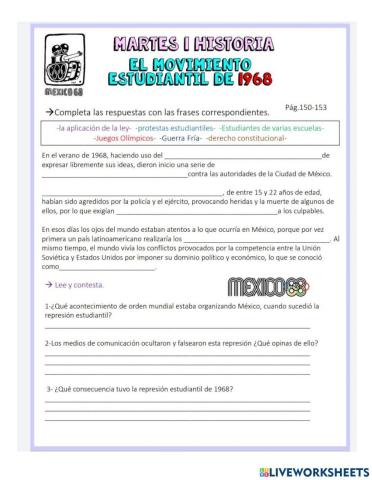 Movimiento estudiantil de 1968