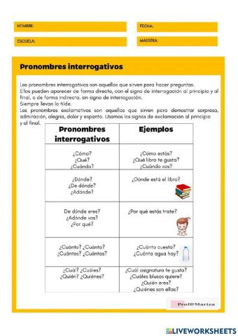 Interrogativos