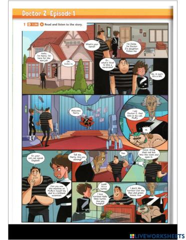 Doctor z episode 1 reading and listening