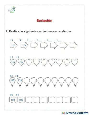 Seriación de números