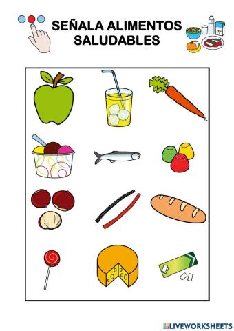 Alimentos saludables