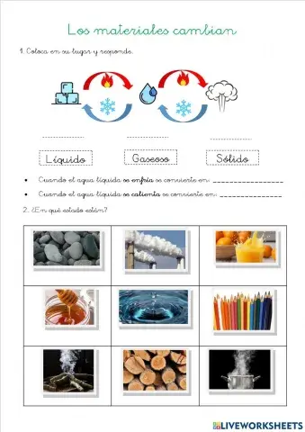 Los estados de la materia
