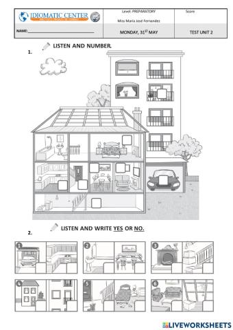 Unit 2 test- learn with us 2