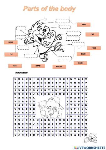 Parts of the body