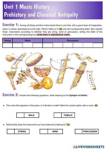 Unit 1 Prehistory and Classical Antiquity