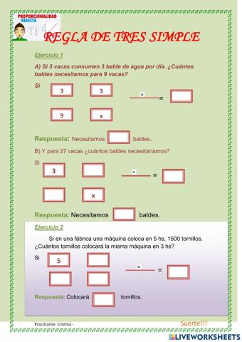 Regla de tres simple