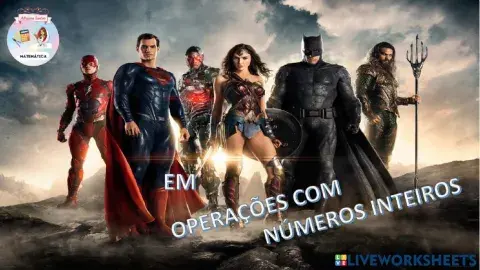 Operações com números inteiros