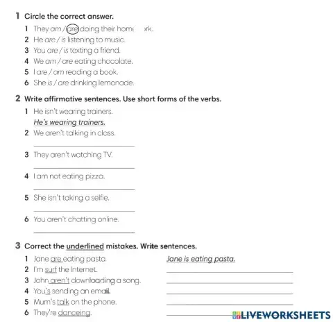 Go Getter 2 - Unit 3 - Grammar practice