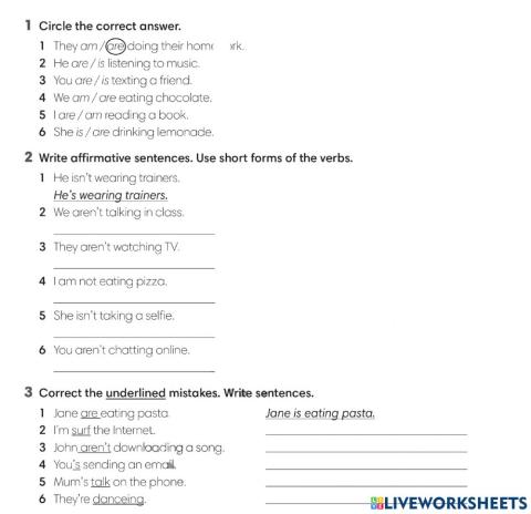 Go Getter 2 - Unit 3 - Grammar practice