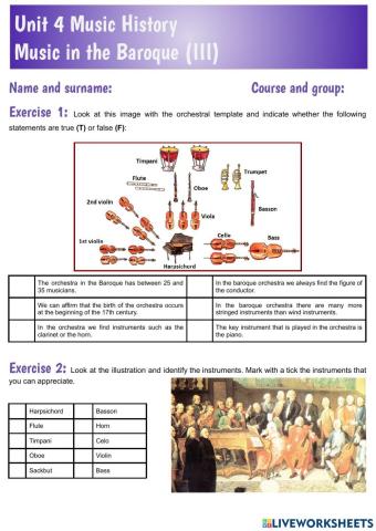 Unit 4 Music in the Baroque (III)