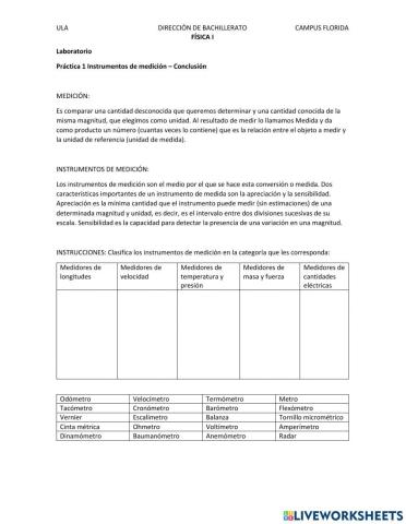 Laboratorio - Mediciones conclusiones