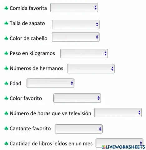 6º Estadística: Variable cuantitativa y variable cualitativa