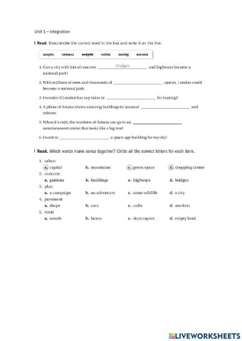 Integration unit 1 impact 1