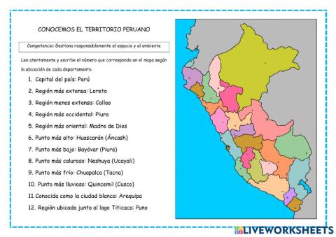 Territorio peruano