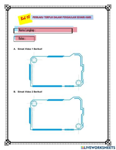 Latihan Soal Akhlak Terpuji dalam Kehidupan Sehari-hari