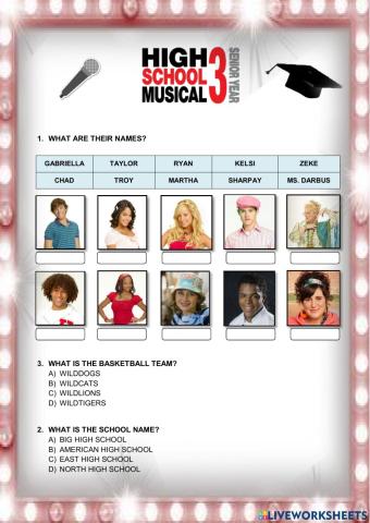 High school musical 3