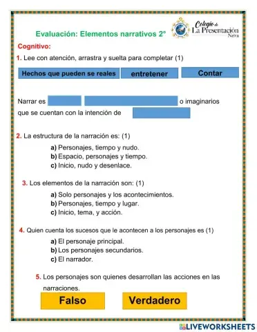 Elementos narrativos