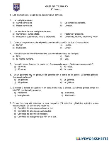 Multiplicaciones