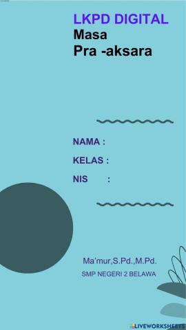 Lkpd kls 7 praaksara