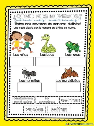 ¿Cómo nos movemos?