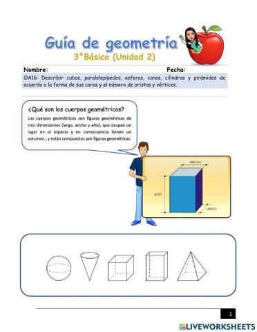 Cuerpos geométricos