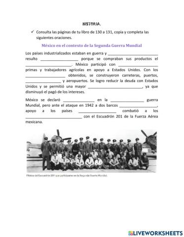 México en el contexto de la Segunda Guerra Mundial