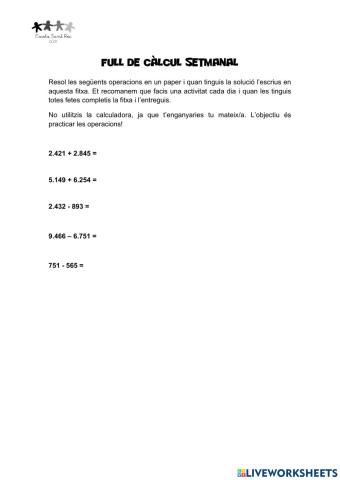 Full de càlcul 26-PI