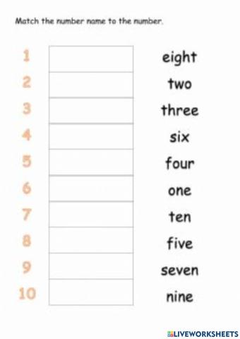 Сайн байцгаана уу? Хүснэгтэнд англиар тоогоо бичээрэй.