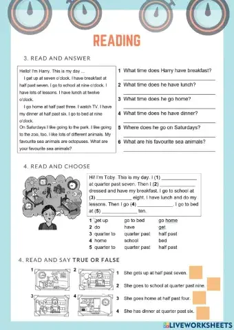 U.5 MY DAY level 4 READING