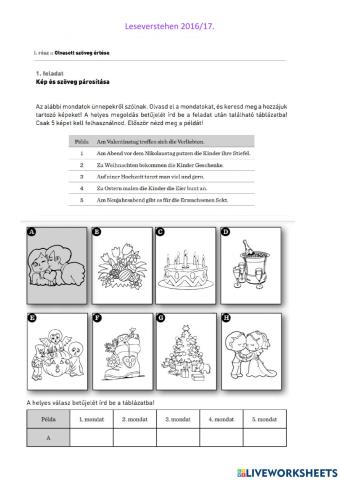 Leseverstehen 2016-17