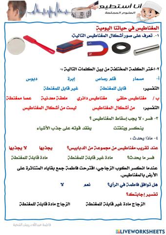 المغناطيس في حياتنا اليومية