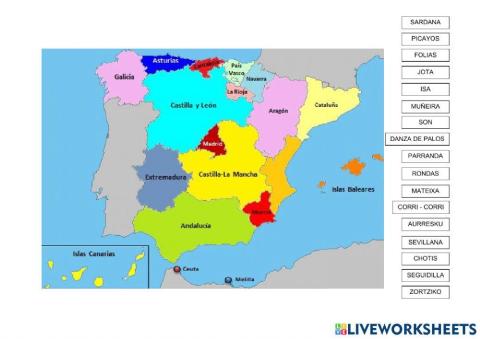 Bailes regionales españoles