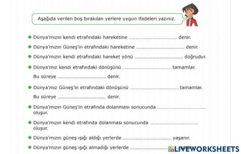Dünyamızın Hareketleri 1
