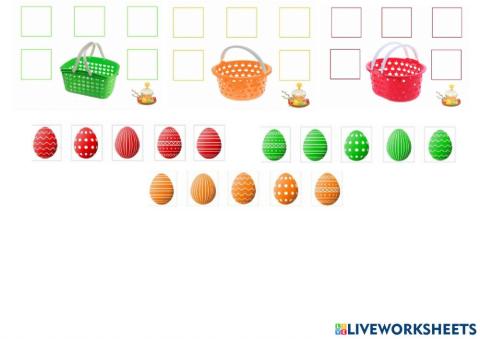 Ouă colorate 1