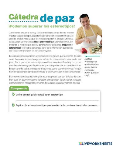 Prejuicios y estereotipos