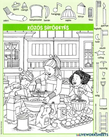 Közös sütögetés