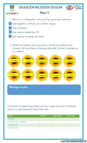 Mi relación con dios