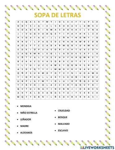 Sopa de letras