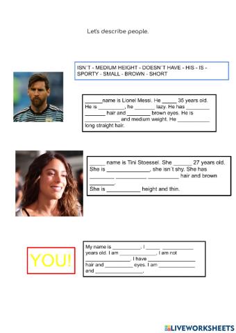 Physical description