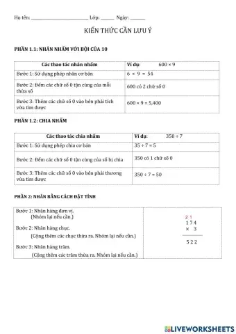 Ôn tập tiết 2-Tổng hợp kiến thức