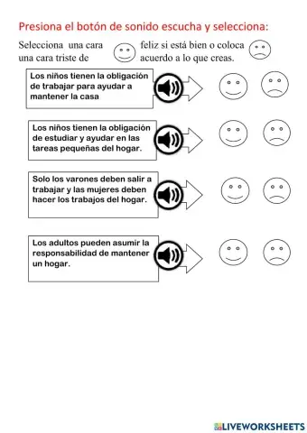 Responsabilidades de la familia