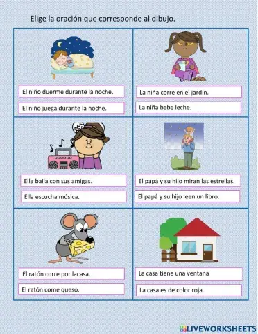 Verbos: palabras de acción