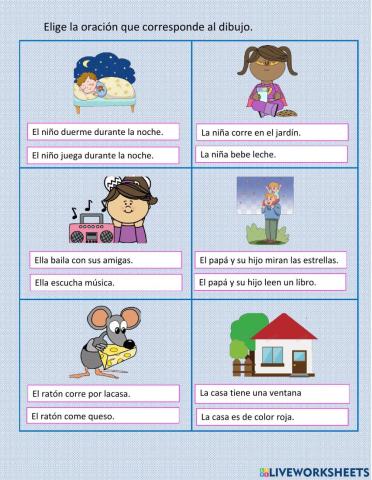 Verbos: palabras de acción