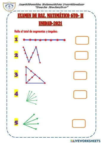 Conteo de segmentos y ángulos