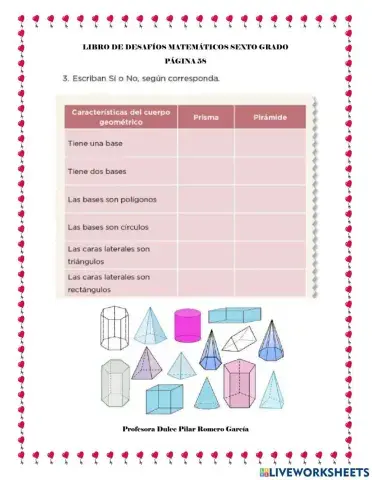 Cuerpos geométricos